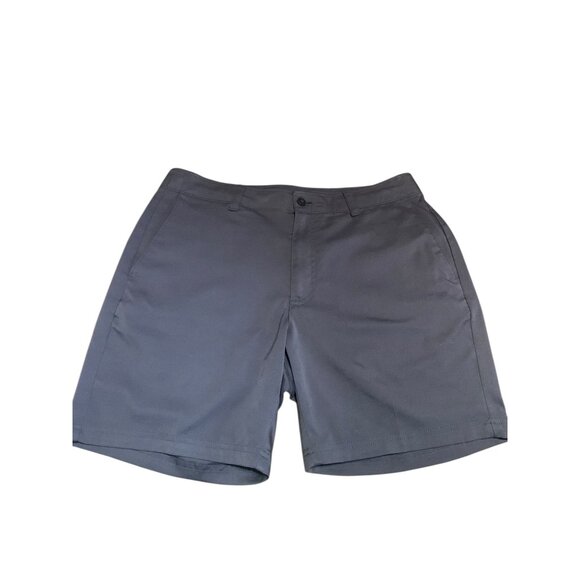 PGA Tour Men's Golf Shorts Classic Gray Flat Front Sz 34 - Picture 4 of 12